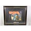 Image 1 : Framed hand painted production cell "Tom and Jerry, The Movie" plate no. 6001 and hand signed by Bil