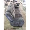Image 2 : GREY DOUBLE RECLINING SOFA