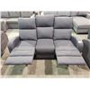 Image 2 : GREY DOUBLE RECLINING SOFA