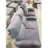 Image 2 : GREY DOUBLE RECLINING SOFA