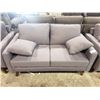Image 2 : 3 PIECE GREY SOFA SET WITH DECORATIVE PILLOWS