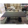 Image 1 : LARGE DOUBLE PEDESTAL DINING TABLE