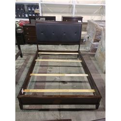QUEEN SIZE HEADBOARD, FOOTBOARD, & RAILS