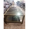 Image 2 : MIRRORED TOP COFFEE TABLE