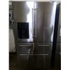 Image 1 : KITCHEN AID FRENCH DOOR FRIDGE MODEL # KRMF606ESS01 HAS SOME SCRATCHES AND INDOOR FREEZER DRAWER