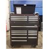 Image 1 : KIRKLAND SIGNATURE 2 PIECE ROLLING TOOL CART WITH CONTENTS COMES WITH KEYS (IN OFFICE)