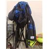 Image 2 : FOLDING CHAIR & ASSORTED JACKETS