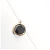 Image 1 : 10K BLACK DIAMOND INVISIBLE FLOATING NEW DESIGN(1CT) NECKLACE