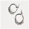 Image 2 : SILVER BLUE TOPAZ EARRINGS