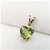 Image 2 : 10K PERIDOT(0.7CT) PENDANT