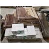 Image 3 : PALLET OF GLAZED PORCELAIN TILES AND MORE