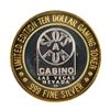 Image 1 : .999 Silver Slots A Fun Casino Las Vegas, NV $10 Limited Edition Casino Gaming Token