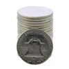 Image 2 : Roll of (20) Brilliant Uncirculated 1963 Franklin Half Dollar Coins
