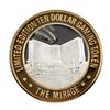 Image 2 : .999 Fine Silver Mirage Las Vegas, Nevada $10 Limited Edition Gaming Token