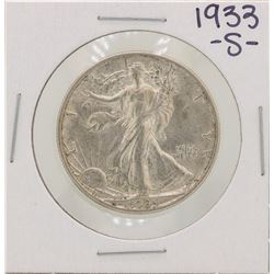 1933-S Walking Liberty Half Dollar Coin