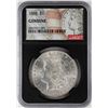 Image 1 : 1888 $1 Morgan Silver Dollar Coin NGC Genuine