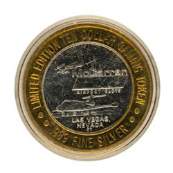 .999 Silver McCarran International Airport Las Vegas, NV $10 Limited Gaming Token