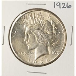 1926 $1 Peace Silver Dollar Coin