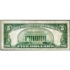 Image 2 : 1929 $5 Second National Bank of Houston, Texas CH# 8645 National Currency Note