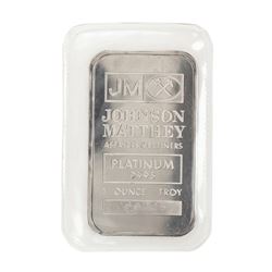 Johnson Matthey 1 Ounce Platinum Bar