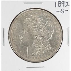 1892-S $1 Morgan Silver Dollar Coin