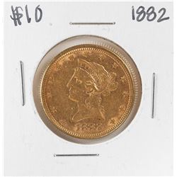 1882 $10 Liberty Head Eagle Gold Coin