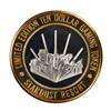 Image 2 : .999 Silver Stardust Resort Las Vegas $10 Casino Gaming Token Limited Edition