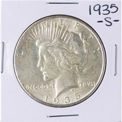 1935-S $1 Peace Silver Dollar Coin