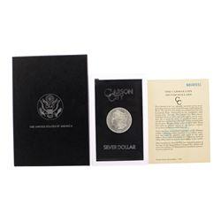 1884-CC $1 Morgan Silver Dollar Coin GSA Hoard w/ Box & COA