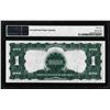 Image 2 : 1899 $1 Black Eagle Silver Certificate Note Fr.235 PMG About Uncirculated 55EPQ