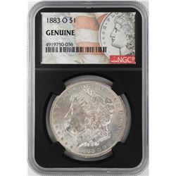 1883-O $1 Morgan Silver Dollar Coin NGC Genuine