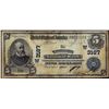 Image 1 : 1902 Date Back $5 Washington NB Washington, Kansas CH# 3167 National Currency Note