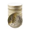 Image 1 : Roll of (20) Brilliant Uncirculated 1882 $1 Morgan Silver Dollar Coins Amazing Toning