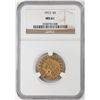 1913 $5 Indian Head Half Eagle Gold Coin NGC MS61