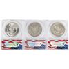 Image 2 : Lot of 1921-P/D/S $1 Morgan Silver Dollar Coins ANACS Certified Genuine