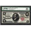 1891 $2 Windom Silver Certificate Note Fr.246 PMG Choice Very Fine 35