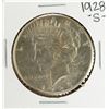 1928-S $1 Peace Silver Dollar Coin