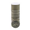 Image 1 : Roll of (40) Brilliant Uncirculated 1954-S Washington Quarter Coins