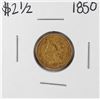 1850 $2 1/2 Liberty Head Quarter Eagle Gold Coin