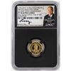 Image 1 : 1792-2017 Half Disme 1/10 oz. Gold Medal NGC PF70 W/Edmund C. Moy Signature