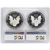 Image 2 : 1986-S & 2016-W $1 Proof American Silver Eagle Coin Set PCGS PR70DCAM