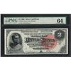 Image 1 : 1886 $2 Silver Certificate Note Fr.243 PMG Choice Uncirculated 64