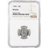 Image 1 : 1956 Proof Roosevelt Dime Coin NGC PF67 Star
