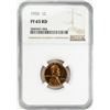 Image 1 : 1950 Proof Lincoln Wheat Cent Coin NGC PF65RD