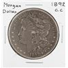 Image 1 : 1892-CC $1 Morgan Silver Dollar Coin