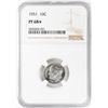 Image 1 : 1951 Proof Roosevelt Dime Coin NGC PF68* Star