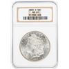 Image 1 : 1880-S $1 Morgan Silver Dollar Coin NGC MS65