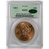 Image 1 : 1901 $20 Liberty Head Double Eagle Gold Coin PCGS MS65 CAC