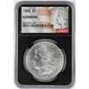 Image 1 : 1886 $1 Morgan Silver Dollar Coin NGC Genuine