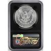 Image 2 : 1886 $1 Morgan Silver Dollar Coin NGC Genuine